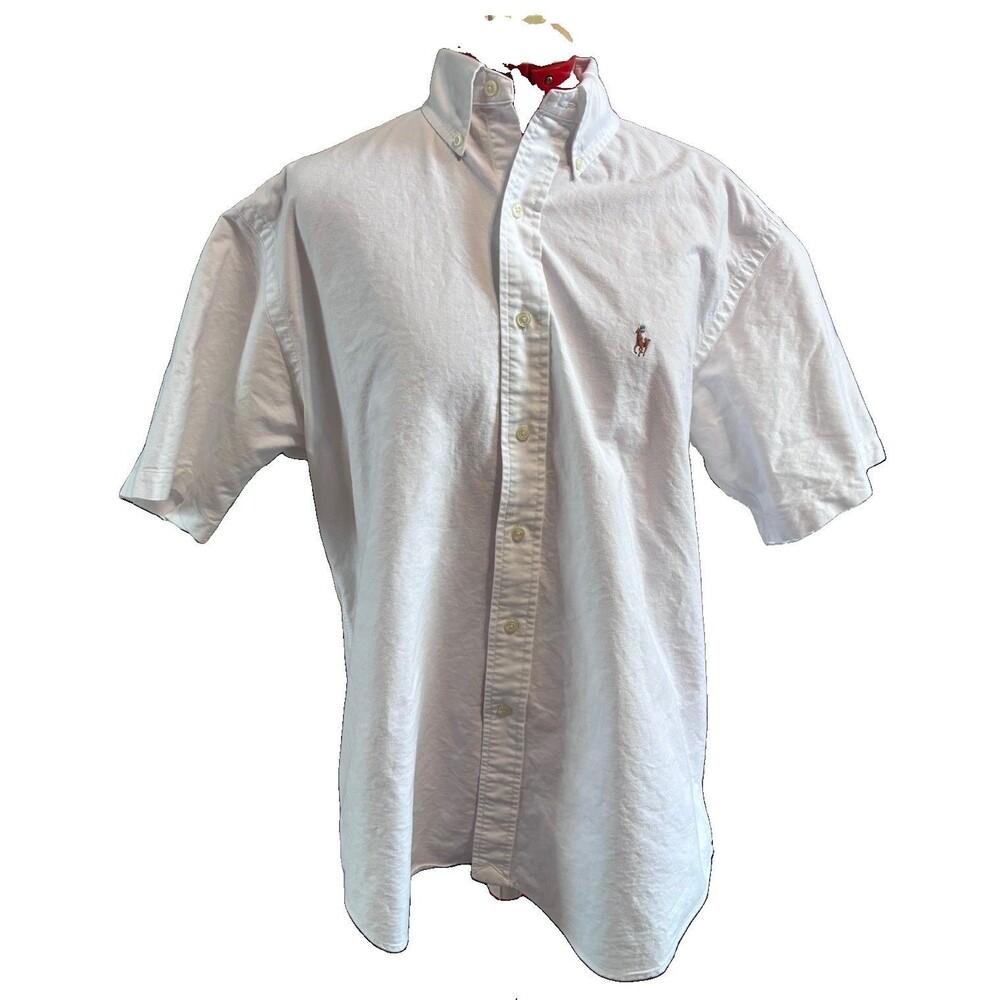 Ralph Lauren Men’s “Blake” White Button Down Size Medium